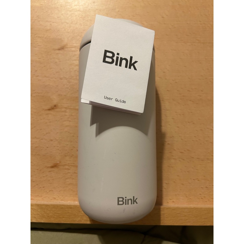 Bink Sip Tumbler 17oz Stainless Steel Ceramic Lined Travel Mug Lt Gray Minimal